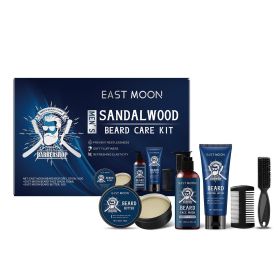 EAST MOON Men's Sandalwood Beard Care Set, 1 Set